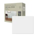 Mill Color Panel Heater | COLOR250 | Panel Heater | 250 W | Suitable for rooms up to 2-5 m&sup2; | Matte White | IPX4