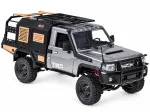 Nuotoliniu būdu valdomas ekspedicinis visureigis Toyota Land Cruiser 4&times;4, 1:12, 2,4 GHz, pilkas, RC0765