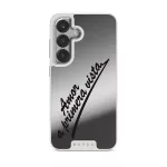 Amor - Samsung Galaxy S25 Plus Case, Elite Mirror Light (Magnetic) / Silver