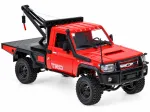 Nuotoliniu būdu valdomas visureigis Toyota Land Cruiser 4&times;4 su gerve, 1:12, 2,4 GHz, raudonas, RC0766