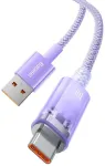Baseus USB to USB-C Cable 6A 1m / purple