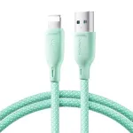 Joyroom SA34-AL3 USB - Lightning Cable Multi-Color Series A14, 480mb/s, 3A, 1.2m / Green