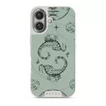 Scorpio - iPhone 16 Case, Elite Light (MagSafe) / Silver / Turquoise