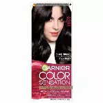 GARNIER_Color Sensation Creme plaukų dažai 2.0 Ebony Black
