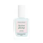 MANUCURIST_Active Plump &ndash; kolagenu praturtintas nagų lakas &bdquo;Aqua Glazed&ldquo;, 15 ml
