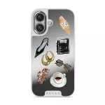 Boss Babe - iPhone 16 Case, Elite Mirror Light (MagSafe) / Silver