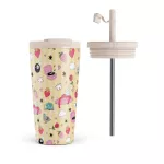 Side Quest - Travel Mug, 500 ml / Flap & Straw Set
