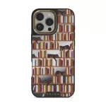Ex Libris - iPhone 16 Pro Max Case, Elite Mirror Dark (MagSafe) / Gold