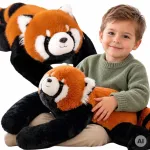 Sensorinis pasunkintas pliu&scaron;inis raudonosios pandos me&scaron;kiukas &ndash; 1,5 kg WOOPIE