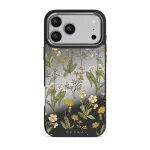 District Wildflowers - iPhone 17 Pro Max Case, Elite Mirror Dark (MagSafe) / Silver