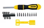 ratchet screwdriver with interchangeable bits