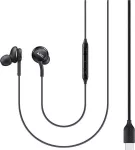&bdquo;Samsung&ldquo; GH59-15252A ausinės / ausinių rinkinys, laidinės, į ausis įdedamos, skambučiams ir muzikai, USB Type-C, juodos spalvos
