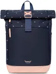 Vuch - Women's backpack Virion Dotty Dark Blue