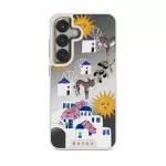 Kalimera - Samsung Galaxy S25 Case, Elite Mirror Light (Magnetic) / Gold