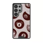 Cue - Samsung Galaxy S25 Ultra Case, Elite Dark (Magnetic) / Silver