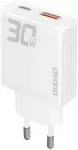 A30EU 30 W USB-A/C, balta
