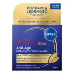 NIVEA_Vital Soja atkuriamasis naktinis veido kremas, 50 ml