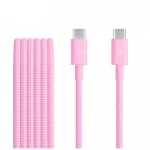 Beats USB-C to USB-C Woven Cable (1.5 m / 5 ft.) - Power Pink