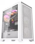 Obudowa komputerowa Darkflash DRX70 MESH + 4 wentylatory RGB (biała)
