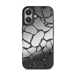 Void - iPhone 16 Case, Elite Mirror Dark (MagSafe) / Silver