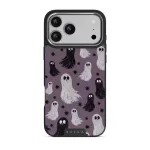 Spooky - iPhone 17 Pro Max Case, Elite Dark (MagSafe) / Silver