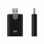 &bdquo;Silicon Power Combo&ldquo; kortelių skaitytuvas A tipo USB 3.2, SD / MMC kortelė, &bdquo;microSD&ldquo; kortelė