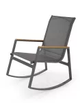 ZLATAN garden chair, color: d.grey / l.grey