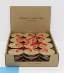 Dovanų pakavimo juostelė 3pack, bordo