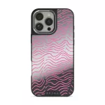 Secret Spot - iPhone 16 Pro Case, Elite Mirror Dark (MagSafe) / Silver