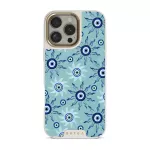 Blue Gaze - iPhone 16 Pro Max Case, Elite Light (MagSafe) / Gold