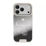 City Lights - iPhone 17 Pro Case, Elite Mirror Light (MagSafe) / Silver