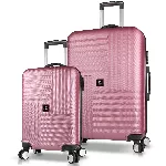 Lagaminų rinkinys (2 vnt.), Myvalice, 8319, Rose Gold, 100&ndash;37 L