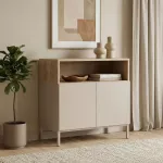 Indauja, &bdquo;Hanah Home&ldquo;, smiltainio spalvos, safyro ąžuolo spalvos, 80 x 80 x 40