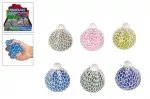 Squeeze Ball - 2885 - WATERBEADS & CONFETTI - 7 cm