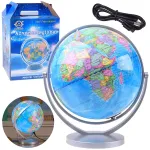 Interactive globe 2 in 1 LAMP - illuminated, gyroscopic 25cm ZA6216