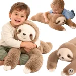 Sensorinis pasunkintas pliu&scaron;inis tinginys &ndash; 2,5 kg WOOPIE