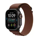 I&scaron;manusis laikrodis Apple Watch Ultra 4 GPS + Cellular 49mm Black Titanium Case with Burgundy Alpine Loop - L MJC24ET/A