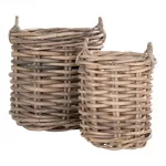 Krep&scaron;iai Burton, 2 vnt., 44/57 x 44/57 x 58/63 cm, Natūrali