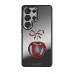 Pick It - Samsung Galaxy S25 Ultra Case, Elite Mirror Dark (Magnetic) / Silver