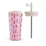 Coral Reef - Travel Mug, 500 ml / Flap & Straw Set