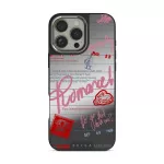 Library Card - iPhone 16 Pro Case, Elite Mirror Dark (MagSafe) / Silver