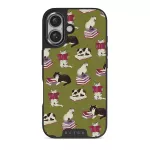 Curious Cat - iPhone 16 Case, Elite Dark (MagSafe) / Gunmetal