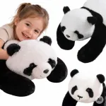 Sensorinis pasunkintas pliu&scaron;inis me&scaron;kiukas &bdquo;Panda&ldquo; &ndash; 2,5 kg WOOPIE
