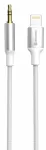 Swissten Audio Adapter Textile Lightning - 3.5mm Jack Cable 1.5m
