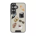 Boss Babe - Samsung Galaxy S25 Case, Elite Dark (Magnetic) / Silver
