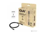 CLUB 3D USB Type-C 1.2m Black Cable