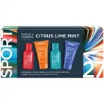 &bdquo;Baylis & Harding&ldquo; vyrams skirtas gaivinantis kelioninis rinkinys (citrusų, laimų, mėtų) &ndash; kūno ir plaukų priežiūros dovanų rinkinys (4 vnt.)