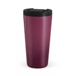 Dark Cherry - Travel Mug, 500 ml / Flap