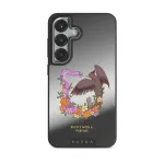 Pretty Purpose - Samsung Galaxy S25 Plus Case, Elite Mirror Dark (Magnetic) / Silver