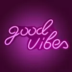 Activejet Good Vibes dekoratyvinis LED neoninis &scaron;viestuvas
